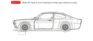 RS0171A Opel Kadett Complete White Kit
